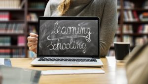 learn, student, laptop